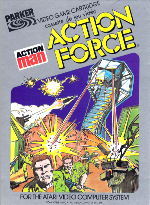 Action Force box art for Atari 2600